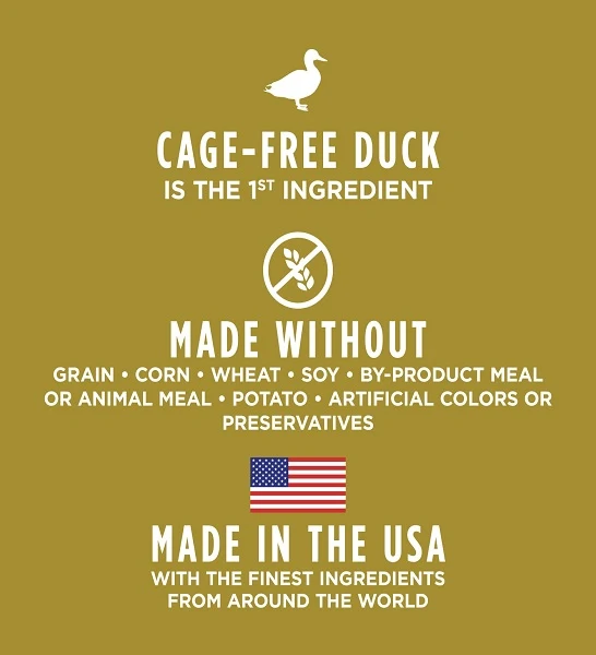 Instinct Ultimate Protein Cage Free Duck Recipe Cat Dry Food 4lbs