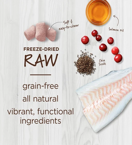 Instinct Raw Boost Mixers Skin & Coat Health Freeze Dried Cat Food Topper 5.5OZ