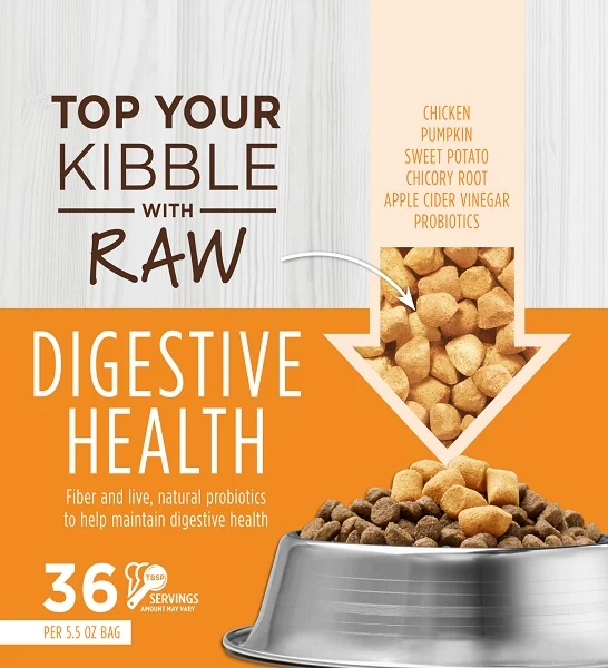Instinct Raw Boost Mixers Digestive Health Freeze Dried Cat Food Topper 5.5OZ