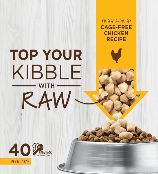 Instinct Raw Boost Mixers Chicken Freeze Dried Cat Food Topper 6OZ