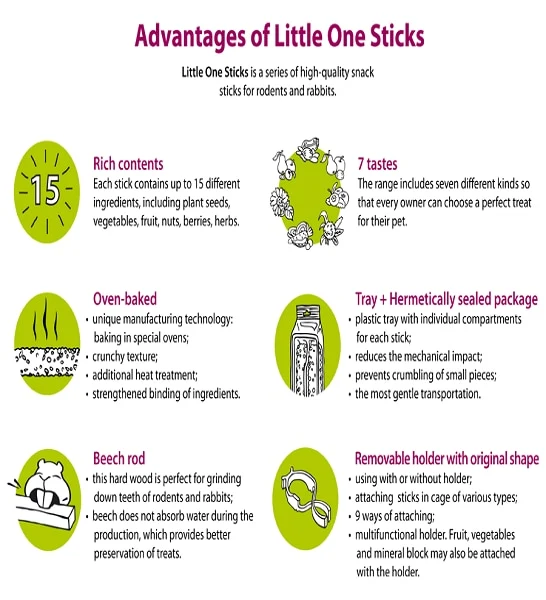 Little One Sticks with Puffed Rice and Nuts 55GM