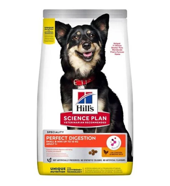Expiry Date 30-Nov-26 Hill’s Science Plan Perfect Digestion C & B Rice S & M Adult Dog Food - 1.5KG