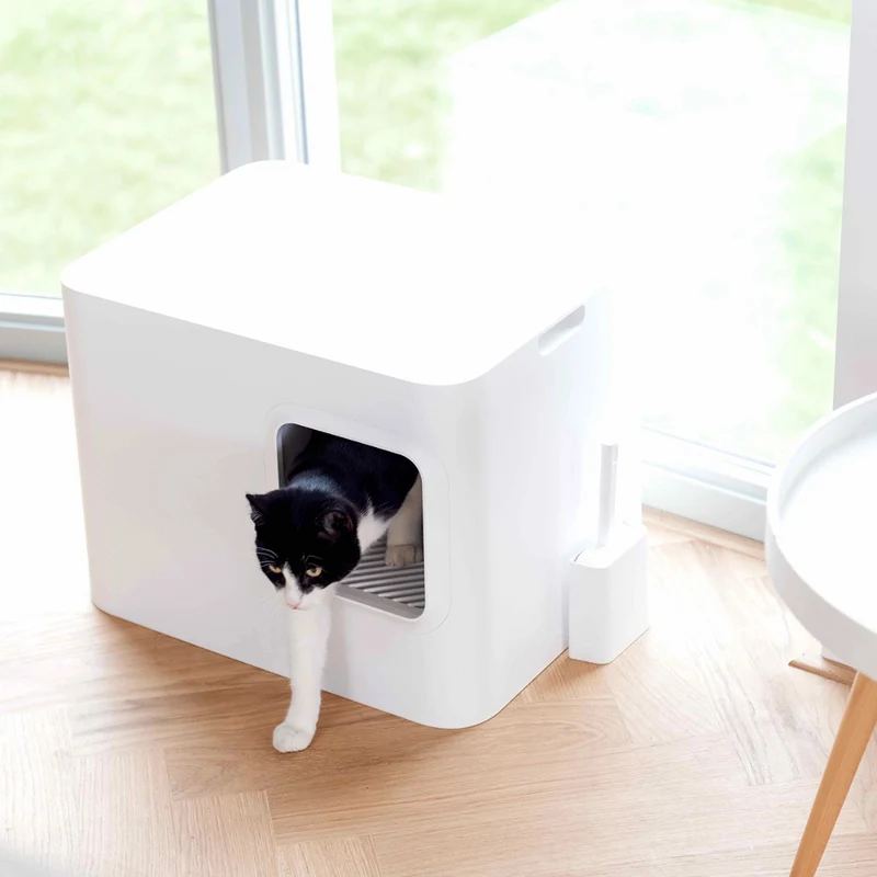 Katzentoiletten DOME Weiß