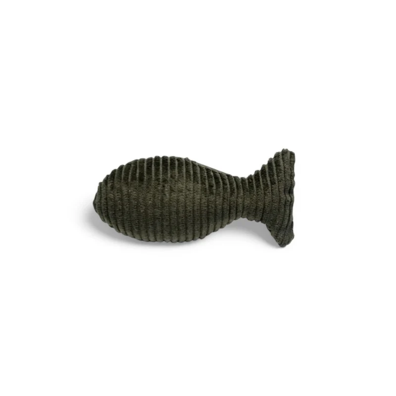 Katzenspielzeug Kissen FISCH Olivegrün