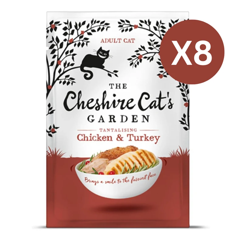 The Cheshire Cat's Garden Chicken & Turkey Wet Cat Food