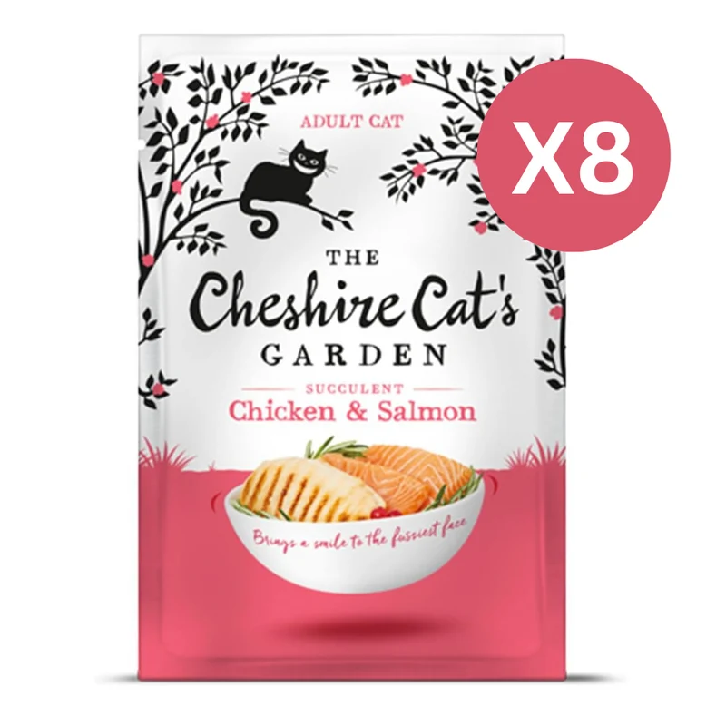 The Cheshire Cat's Garden Chicken & Salmon Wet Cat Food