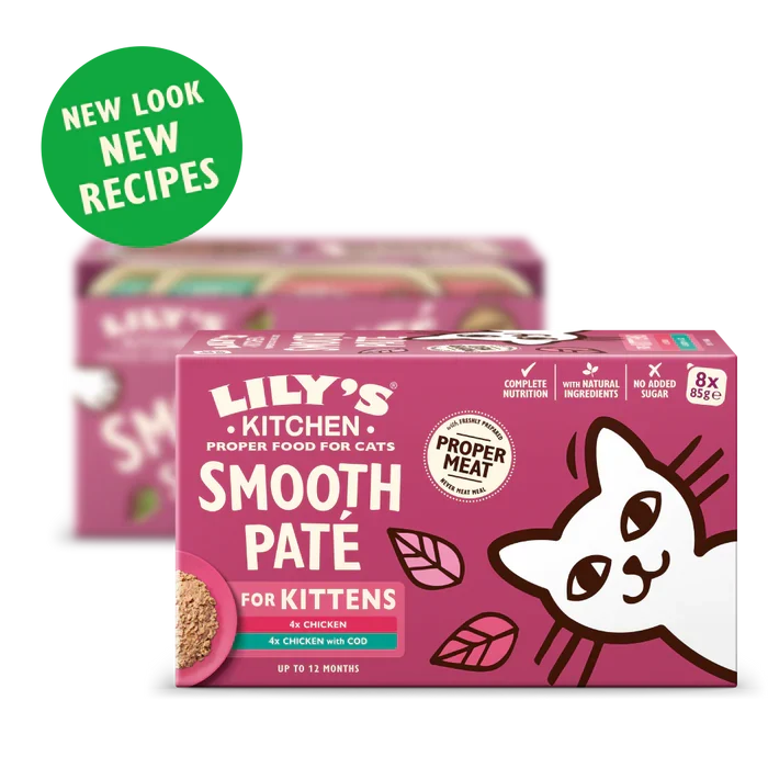 Lily's Kitchen Pate for Kittens Multipack Wet Cat Food 8X85G