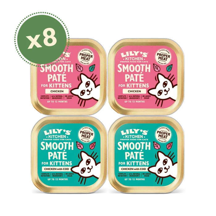 Lily's Kitchen Pate for Kittens Multipack Wet Cat Food 8X85G