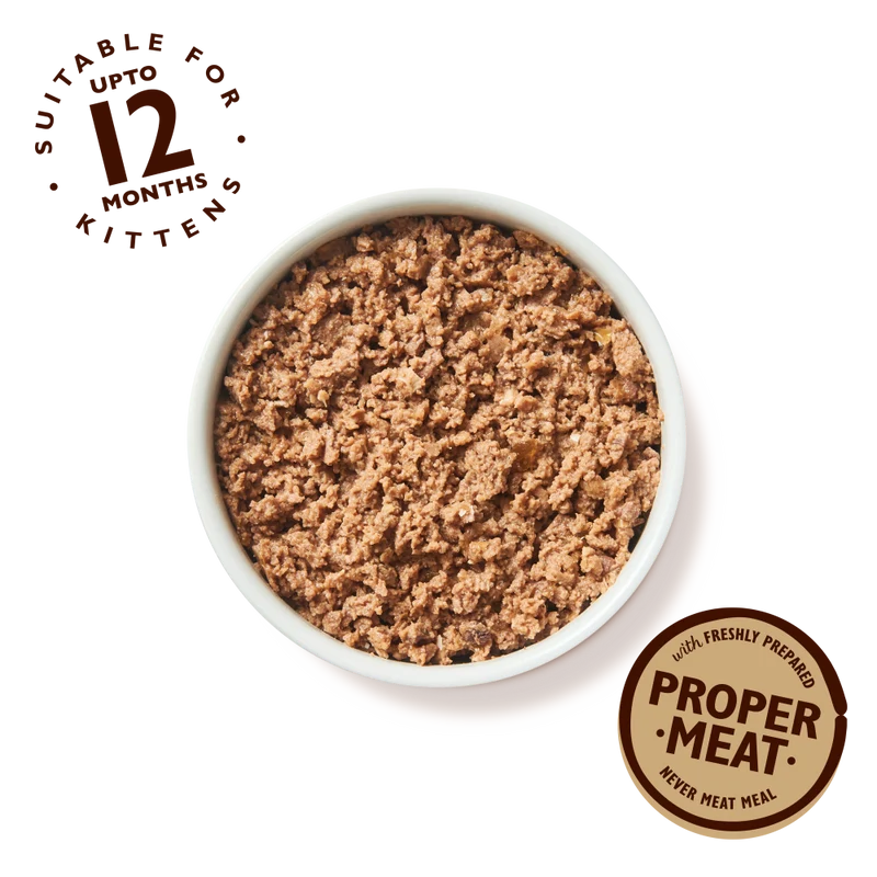 Lily's Kitchen Chicken Cod & Salmon Pate Kitten Wet Food