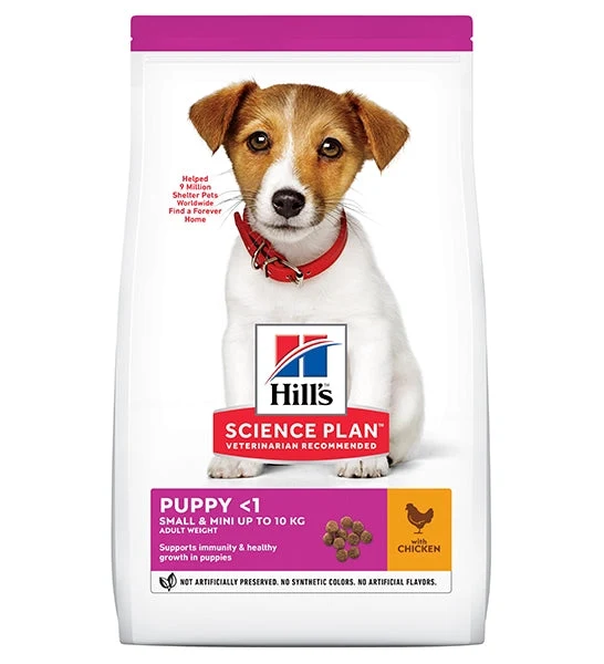 Expiry Date 30-Nov-26 Hill's Science Plan Small & Mini Puppy Food with Chicken - 1.5KG