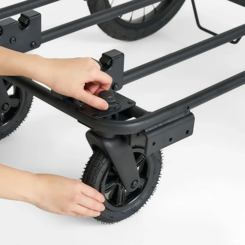 KING Hundebuggy-Gestell – Stabiler Aluminiumrahmen für bis zu 50 kg