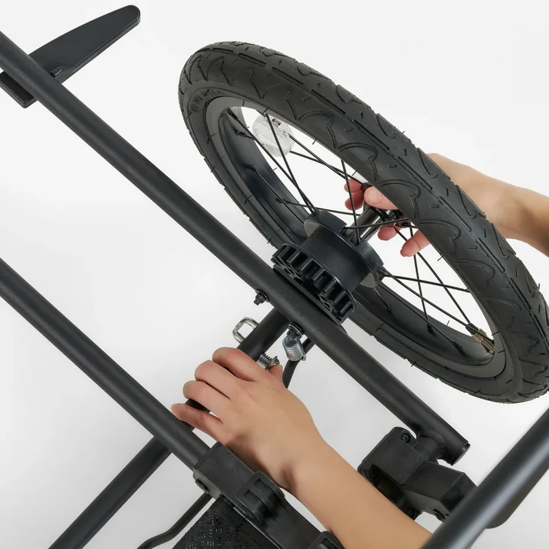 KING Hundebuggy-Gestell – Stabiler Aluminiumrahmen für bis zu 50 kg
