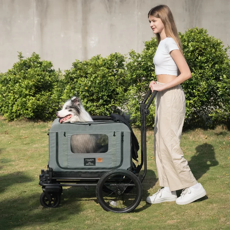 FikaGo Queen – Soft Kennel für Hunde, faltbar & stabil