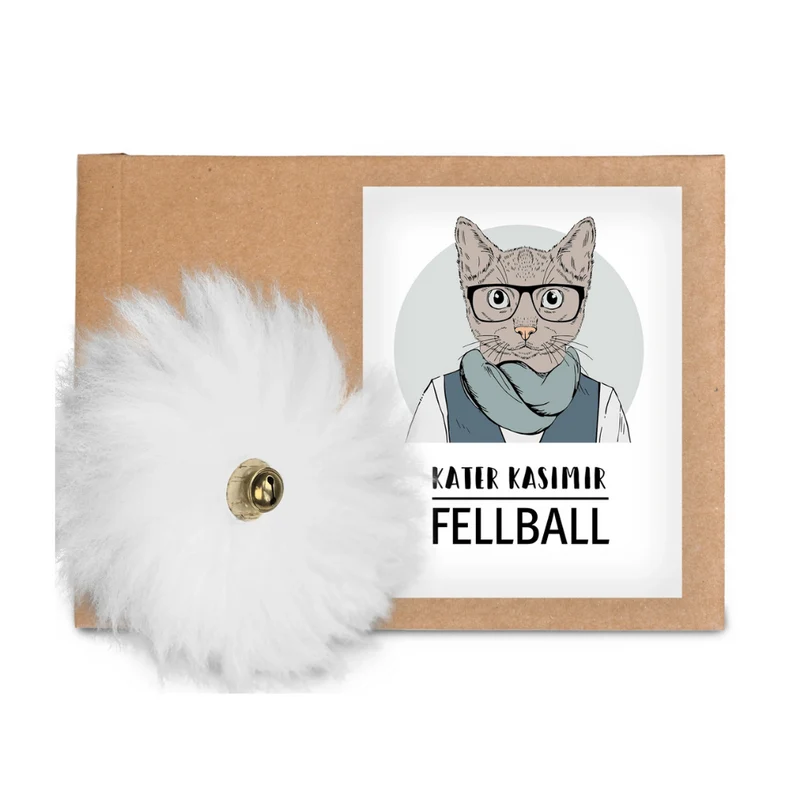 Fellball mit Schaffell