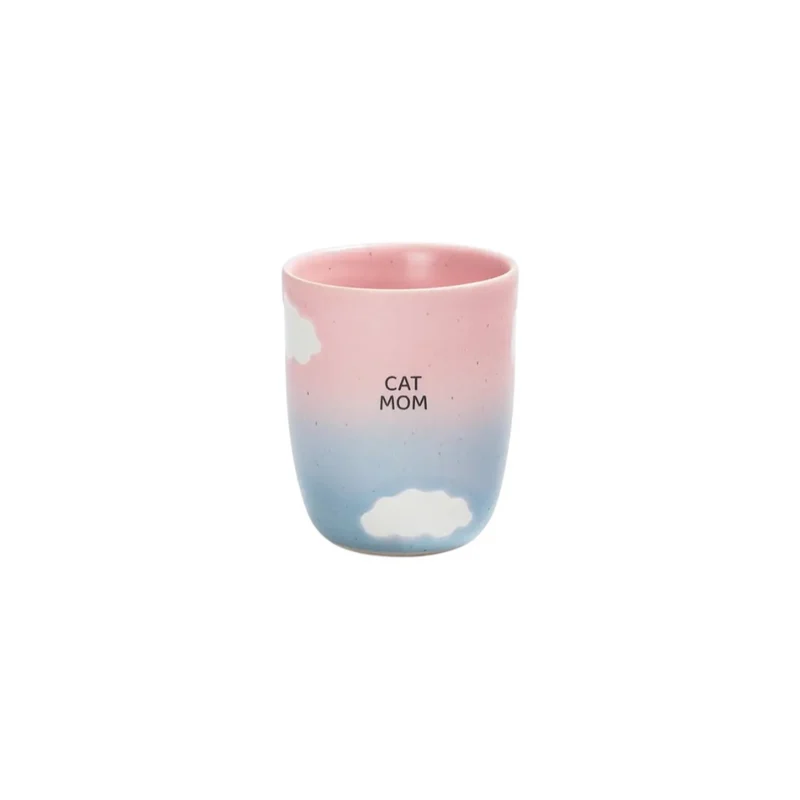 2er-Set Tasse & Schale CLOUD SUNSET CATMOM
