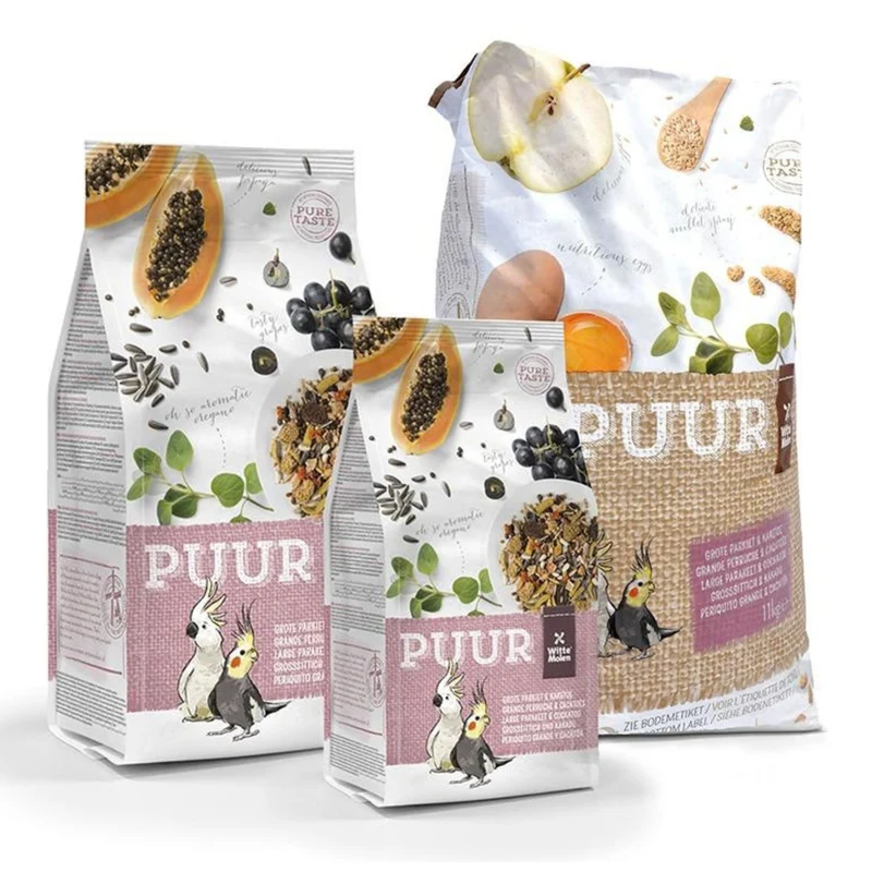 Witte Molen Puur Large Parakeets & Cockatoos Gourmet Seed Mix Bird Food 2KG