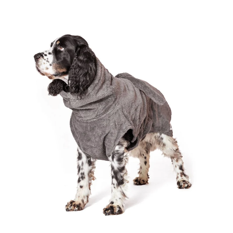 Lill’s Hundebademantel aus Bio-Baumwolle – weich, saugstark & GOTS-zertifiziert