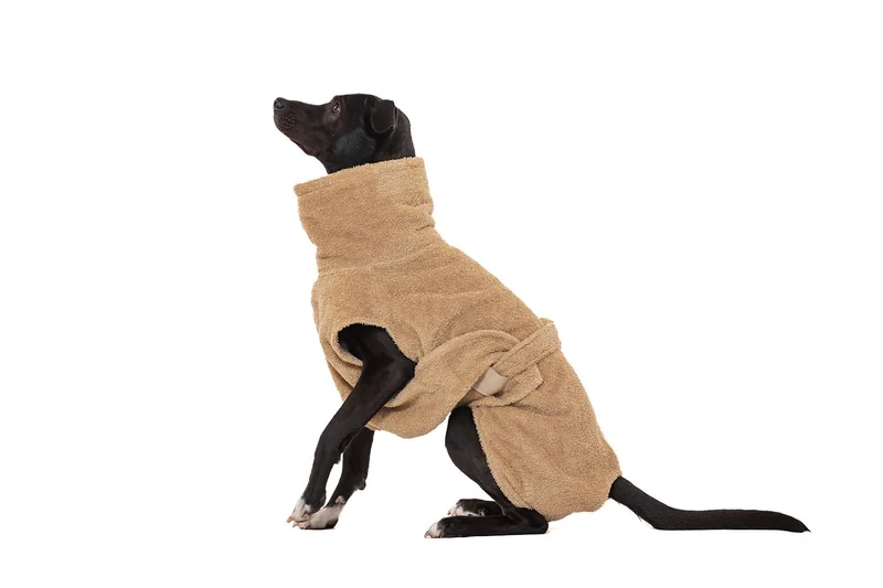 Lill’s Hundebademantel aus Bio-Baumwolle – weich, saugstark & GOTS-zertifiziert