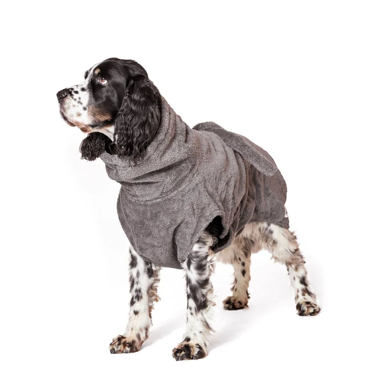 Lill’s Hundebademantel aus Bio-Baumwolle – weich, saugstark & GOTS-zertifiziert
