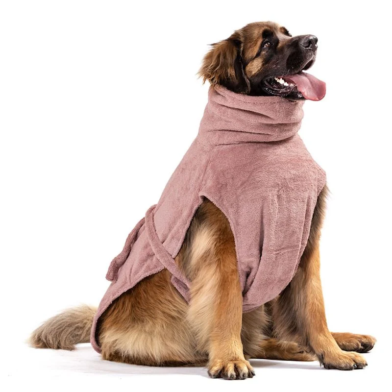 Lill’s Hundebademantel aus Bio-Baumwolle – weich, saugstark & GOTS-zertifiziert