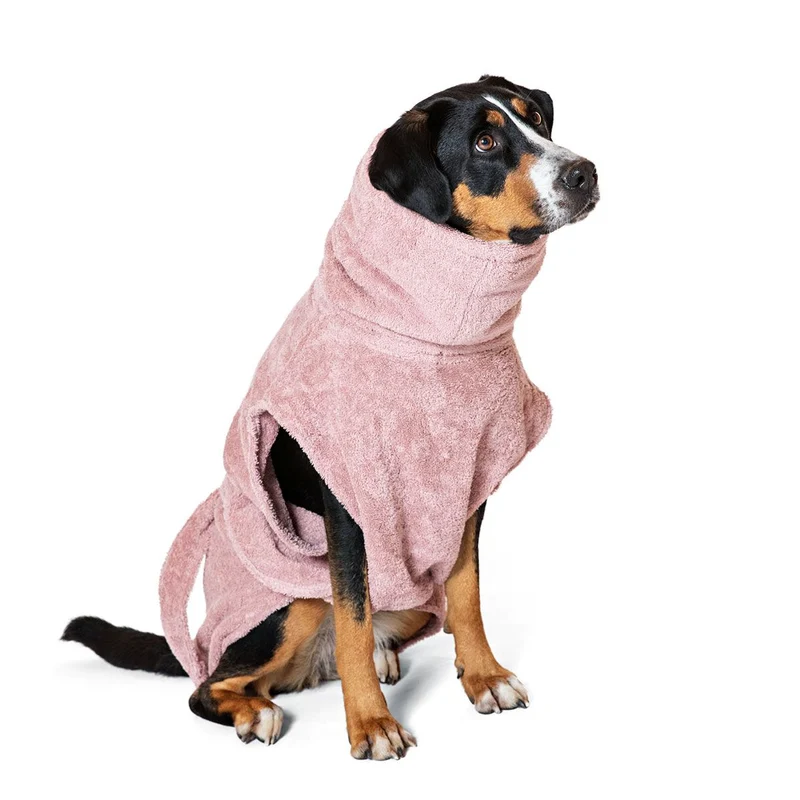Lill’s Hundebademantel aus Bio-Baumwolle – weich, saugstark & GOTS-zertifiziert