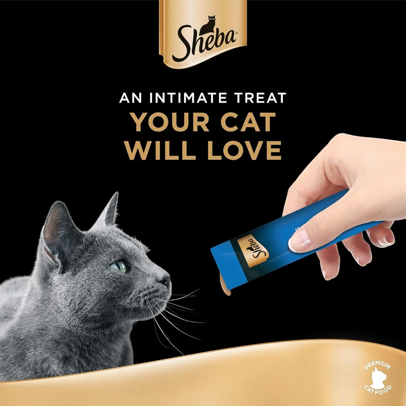 Sheba Melty Tuna Creamy Cat Treat 4x12g