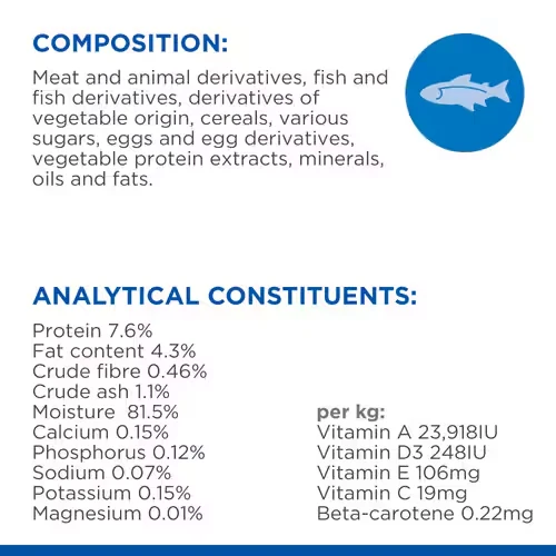 Hill's Science Plan Adult Wet Cat Food Ocean Fish Pouches 85G