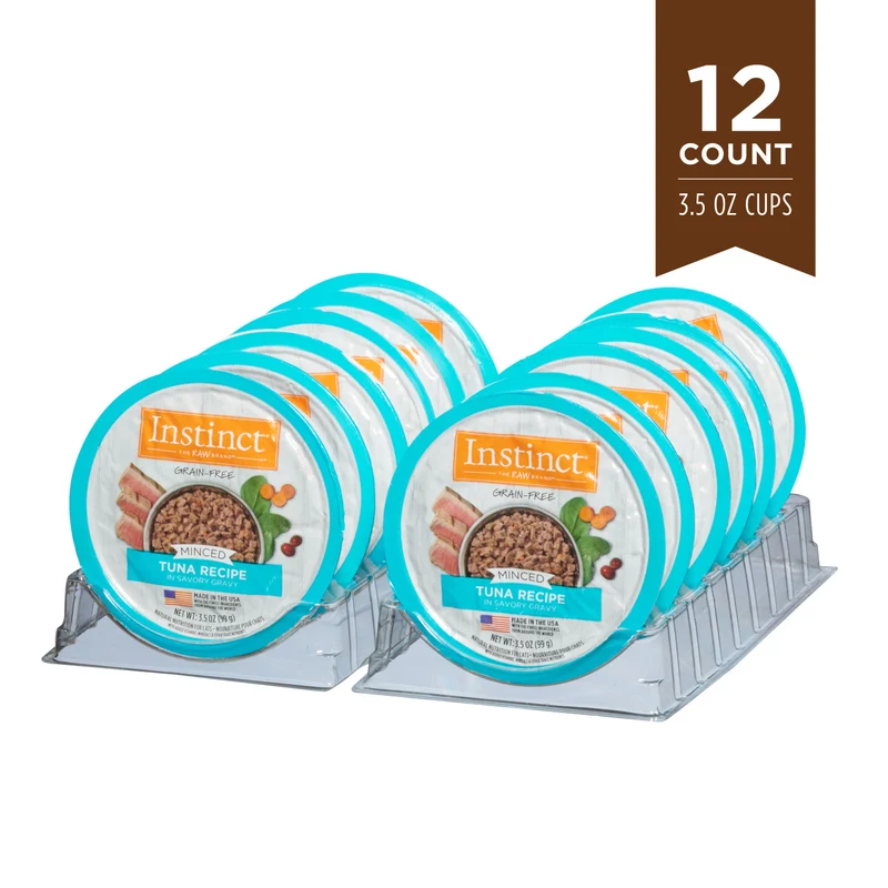 Instinct Grain-Free Minced Real Tuna Recipe Wet Cat Food