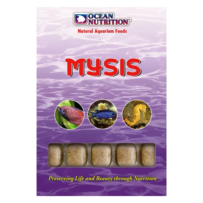 Ocean Nutrition Mysis Frozen Fish Food Flat Pack 454G