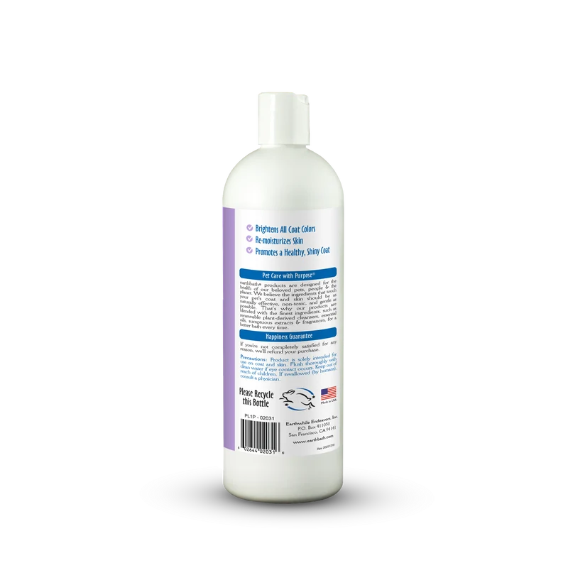 earthbath Coat Brightening Lavender Shampoo for Dogs & Cats 16OZ
