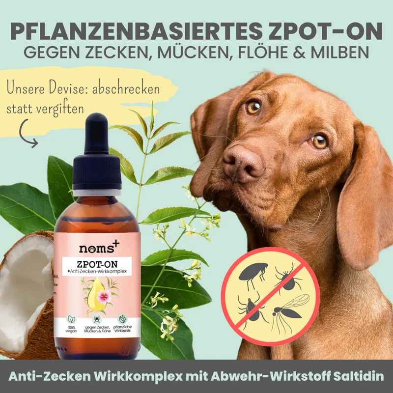 Zpot-on für Hunde gegen Zecken, Flöhe, Milben & Mücken