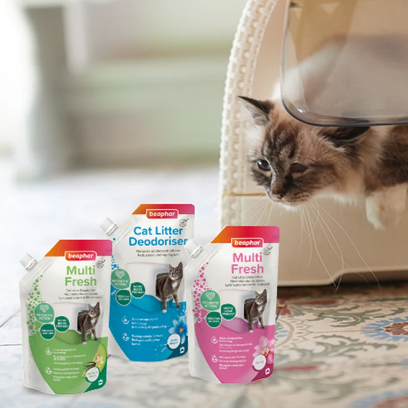 Beaphar Multi Fresh Orchid Floral Scent Cat Litter Deodoriser 400G