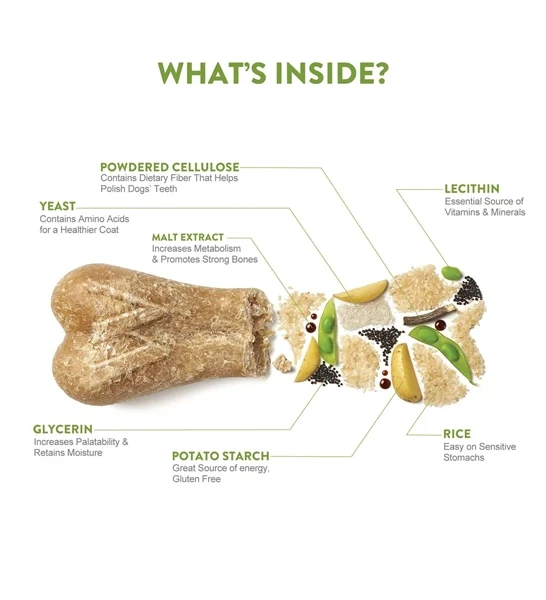 Whimzees Rice Bone Dental Dog Treat for Large Breeds 540G