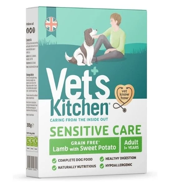 Vet's Kitchen Grain Free Lamb with Sweet Potato Wet Dog Food