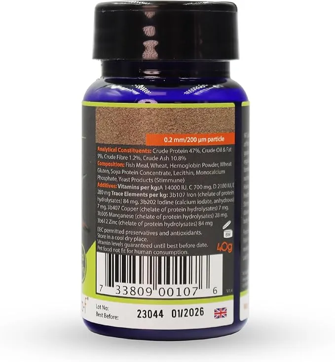 NT Labs Micro Crumb Fish Food 40G