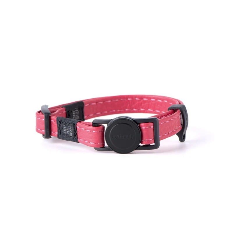 MyFamily Katzenhalsband Firenze – Leder, Safety Click & handgefertigt in Italien