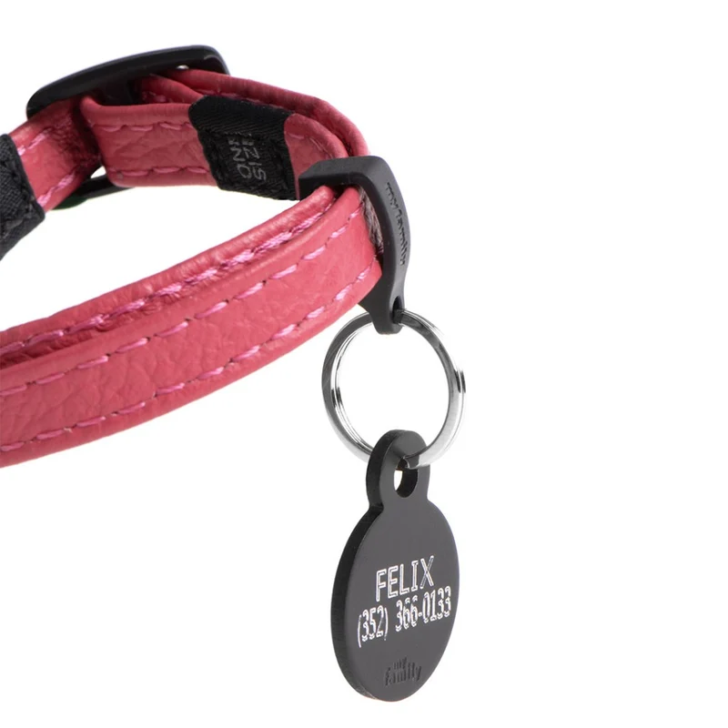 MyFamily Katzenhalsband Firenze – Leder, Safety Click & handgefertigt in Italien