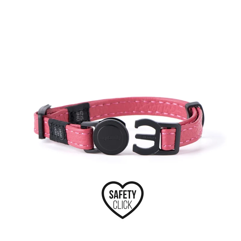 MyFamily Katzenhalsband Firenze – Leder, Safety Click & handgefertigt in Italien