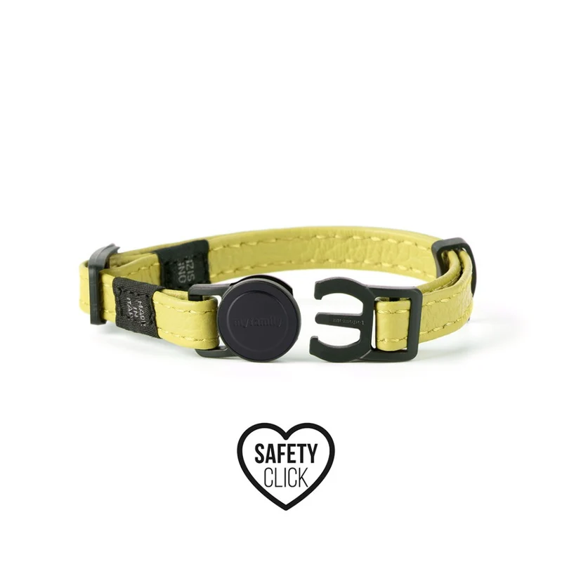 MyFamily Katzenhalsband Firenze – Leder, Safety Click & handgefertigt in Italien