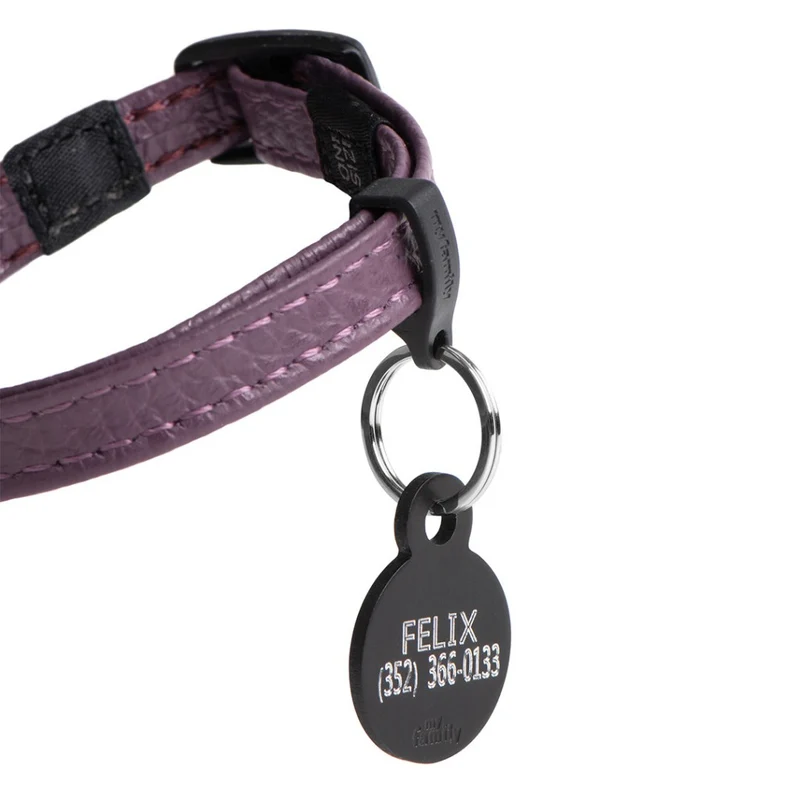 MyFamily Katzenhalsband Firenze – Leder, Safety Click & handgefertigt in Italien