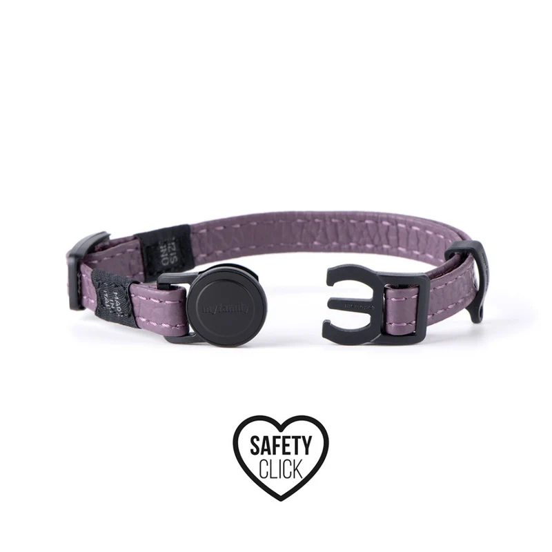 MyFamily Katzenhalsband Firenze – Leder, Safety Click & handgefertigt in Italien