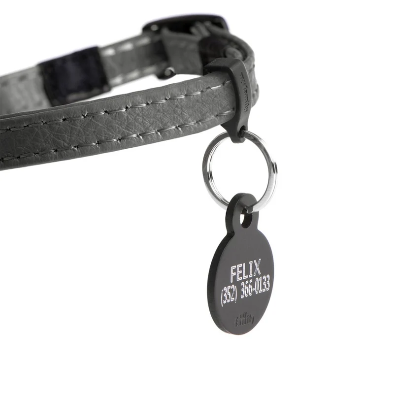 MyFamily Katzenhalsband Firenze – Leder, Safety Click & handgefertigt in Italien