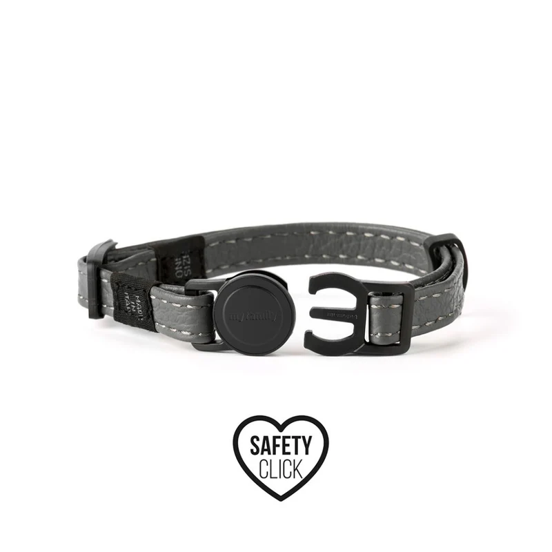 MyFamily Katzenhalsband Firenze – Leder, Safety Click & handgefertigt in Italien
