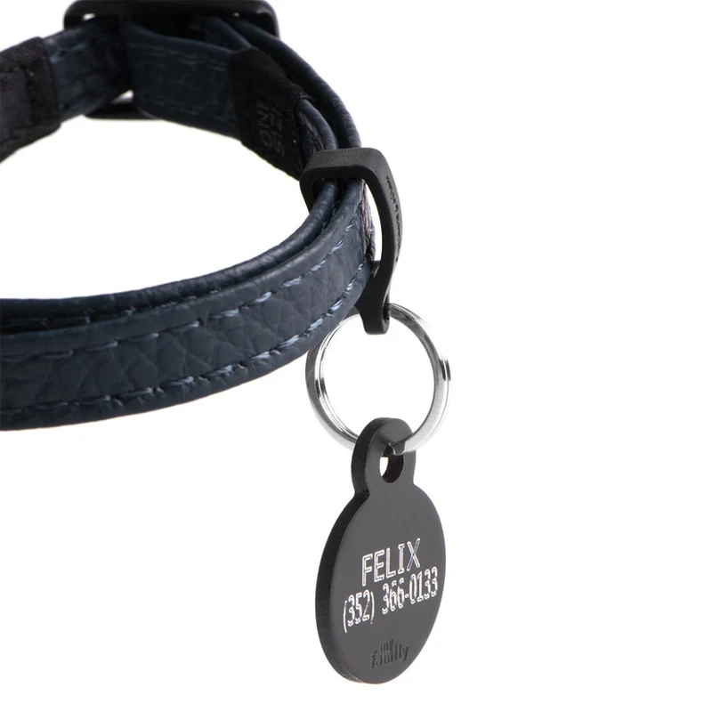 MyFamily Katzenhalsband Firenze – Leder, Safety Click & handgefertigt in Italien