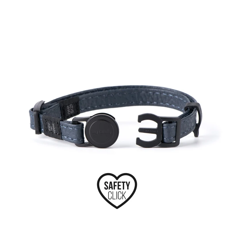 MyFamily Katzenhalsband Firenze – Leder, Safety Click & handgefertigt in Italien