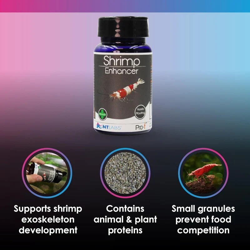 NT Labs Pro-f Shrimp Enhancer Fish Food 40G
