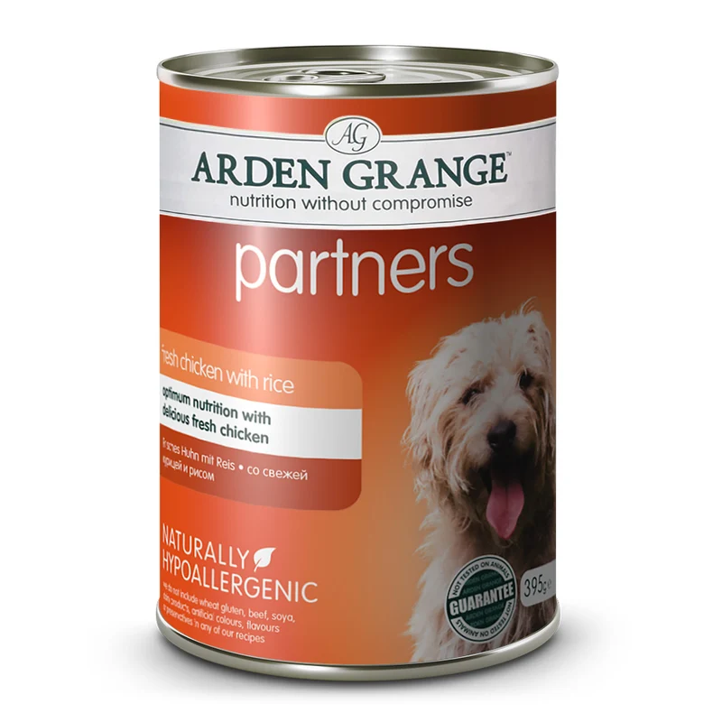 Arden Grange Partners Chicken, Rice & Vegetables Wet Dog Food