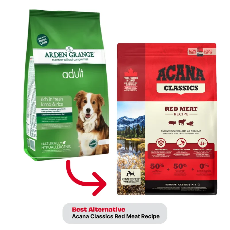 Arden Grange Adult Fresh Lamb & Rice Dry Dog Food