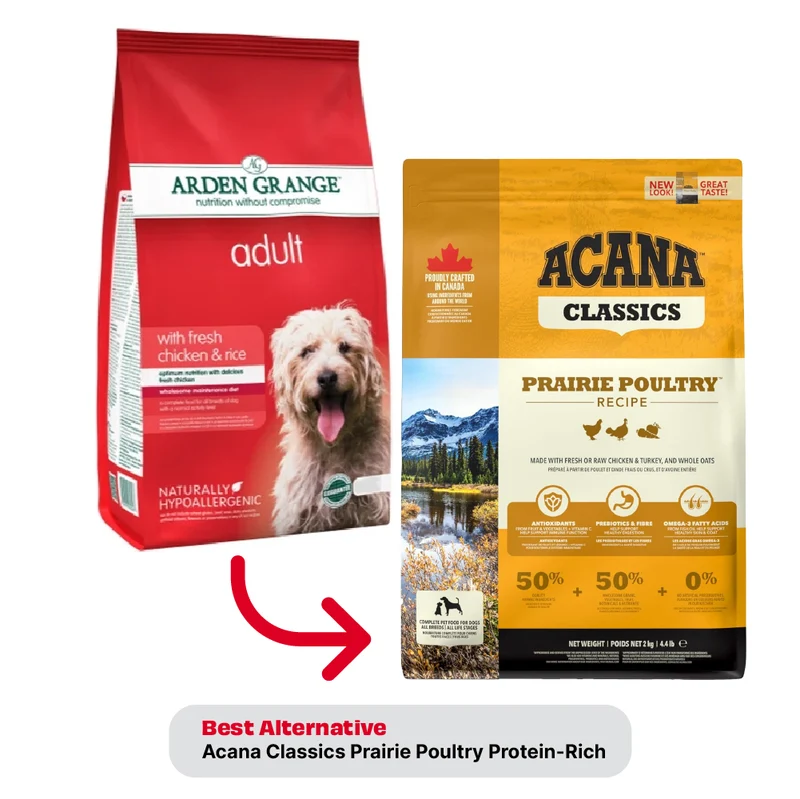 Arden Grange Adult Fresh Chicken & Rice Dry Dog Food
