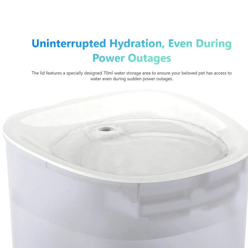 Petoneer WF007 Fresco EzPro Smart Cat Water Fountain W/ WiFi & UV-C Sterilization 2L
